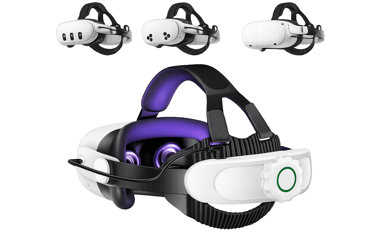 10000 Mah Battery Headstrap For Oculus Quest 3/3S