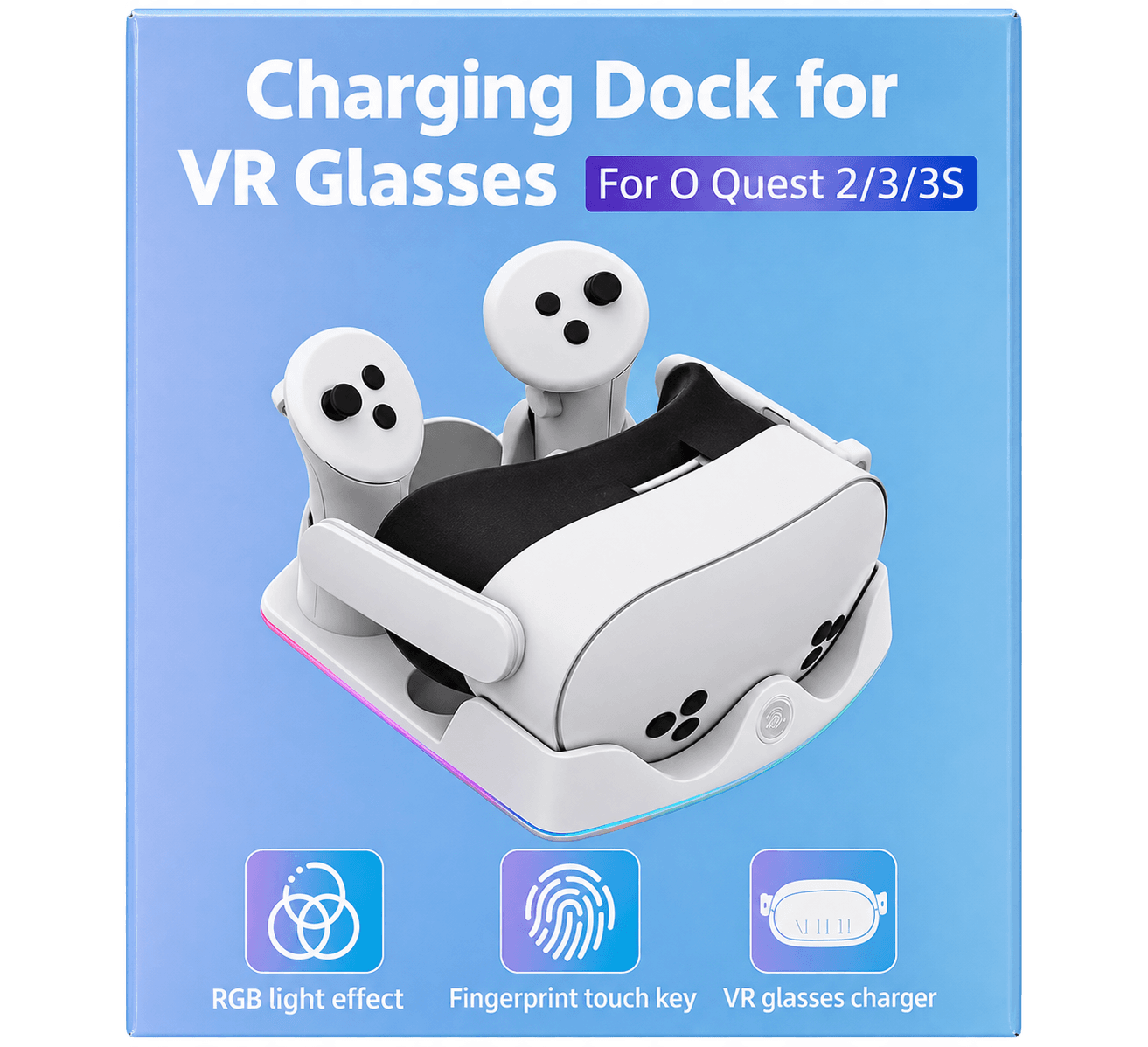 Charging Dock for Meta Quest 2/3/3S