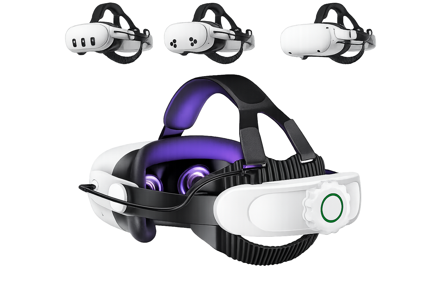10000 Mah Battery Headstrap For Oculus Quest 3/3S