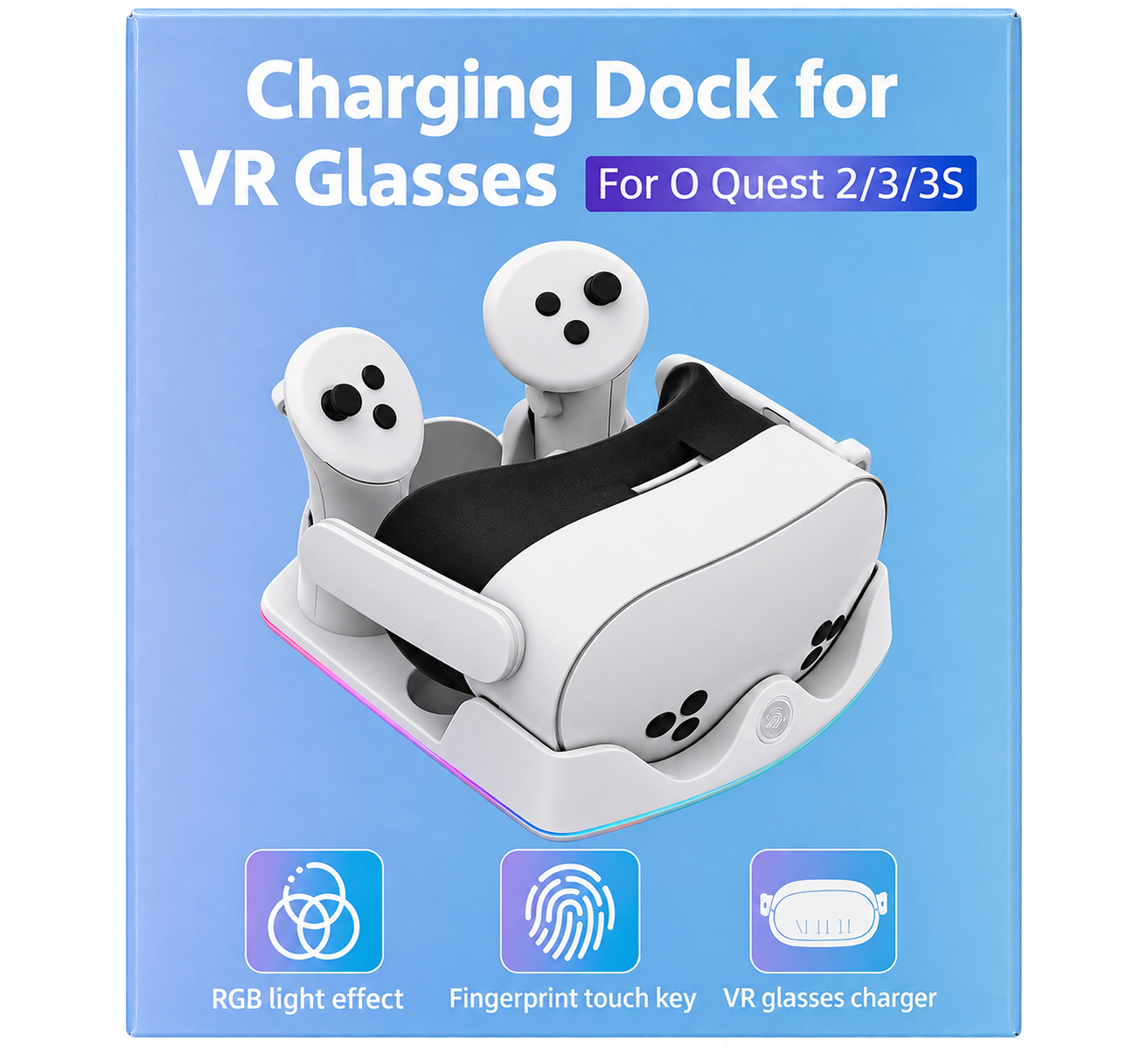 Charging Dock for Meta Quest 2/3/3S