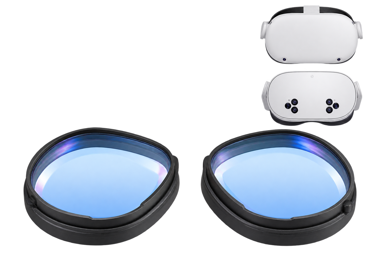 Oculus Quest 2/3S Magnetic Myopia Anti-Blue Light Lens Additions